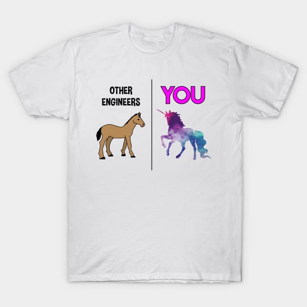 unicorn engineer T-Shirt by IndigoPine